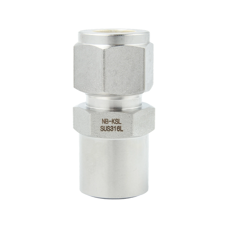 ข้อต่อสวมอัดสแตนเลส 316L กับข้อต่อเชื่อมชนท่อ PIPE